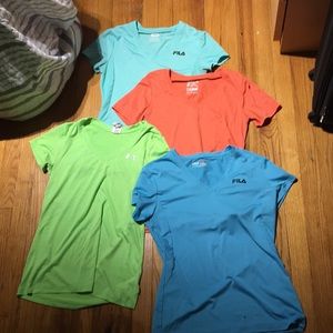 Women workout dry fit tees! Various colors